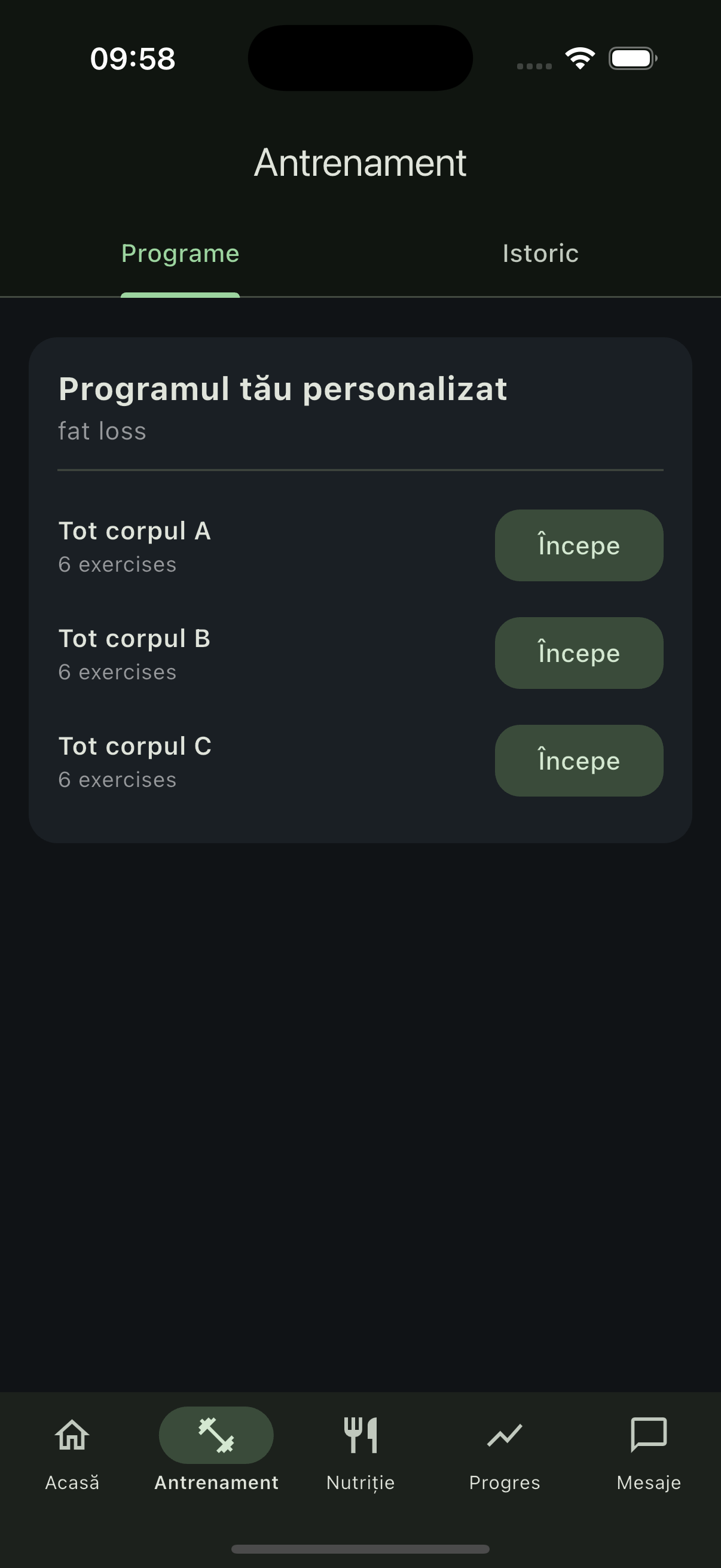 Your program — Trainzy