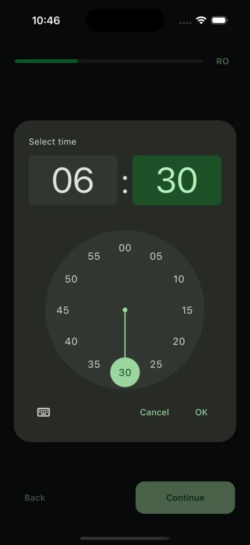 Onboarding Trainzy — 2 · Your schedule